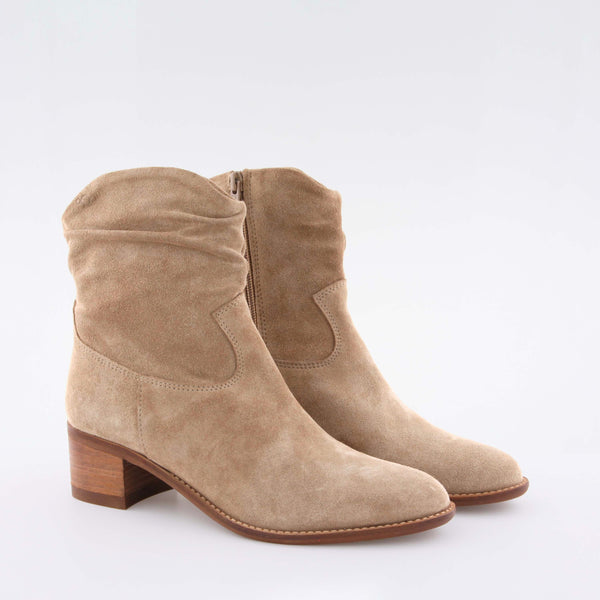Betty Beige Ankle Boots