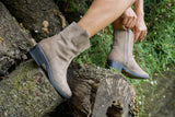 Nes_Taupe Western Boot