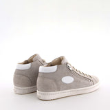 Mariah Taupe/White Suede High Sneakers