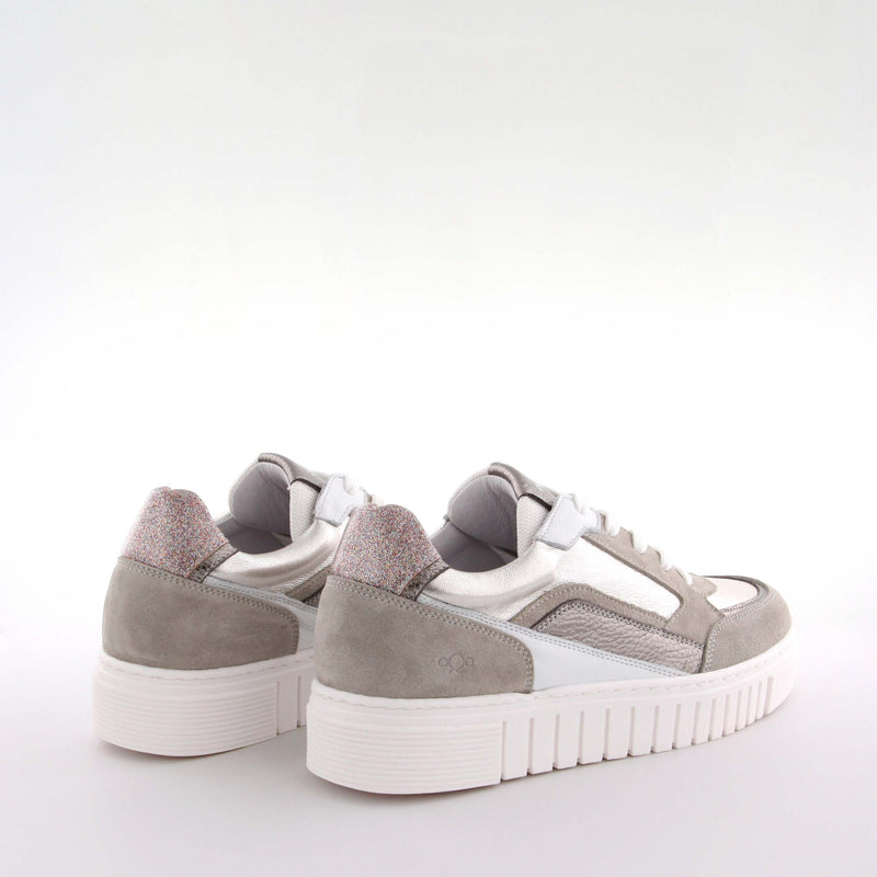 Siri Taupe/Gold Suede/Leather/Technical materials  Low Sneakers