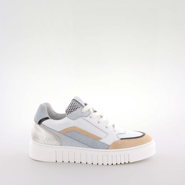 Siri Beige/White Suede/Leather/Technical materials  Low Sneakers