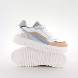 Siri Beige/White Suede/Leather/Technical materials  Low Sneakers