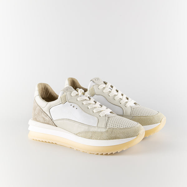 Bless Beige leather Low Sneakers