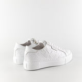 Holly White Leather Low Sneakers