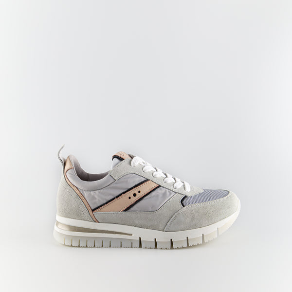 Josie Off White Leather Low Sneakers