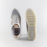 Josie Off White Leather Low Sneakers