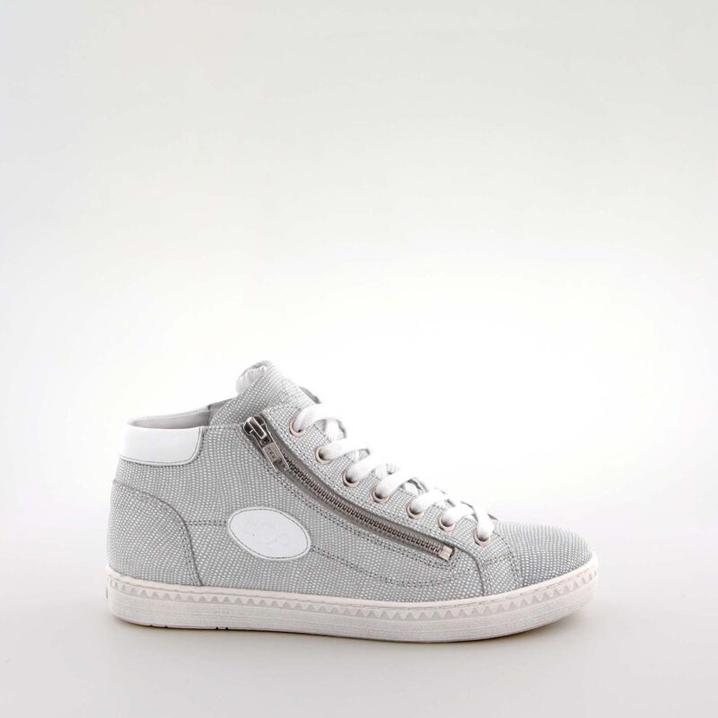 Mariah Light Grey / White