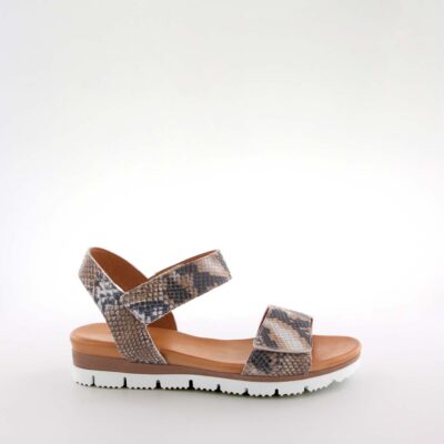 Mab Taupe Print